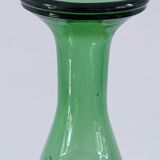 Vase verre vert