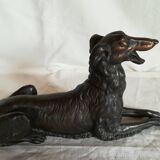 Art Deco Lying Greyhound