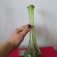 Vintage multicolor Murano arlecchino glass vase