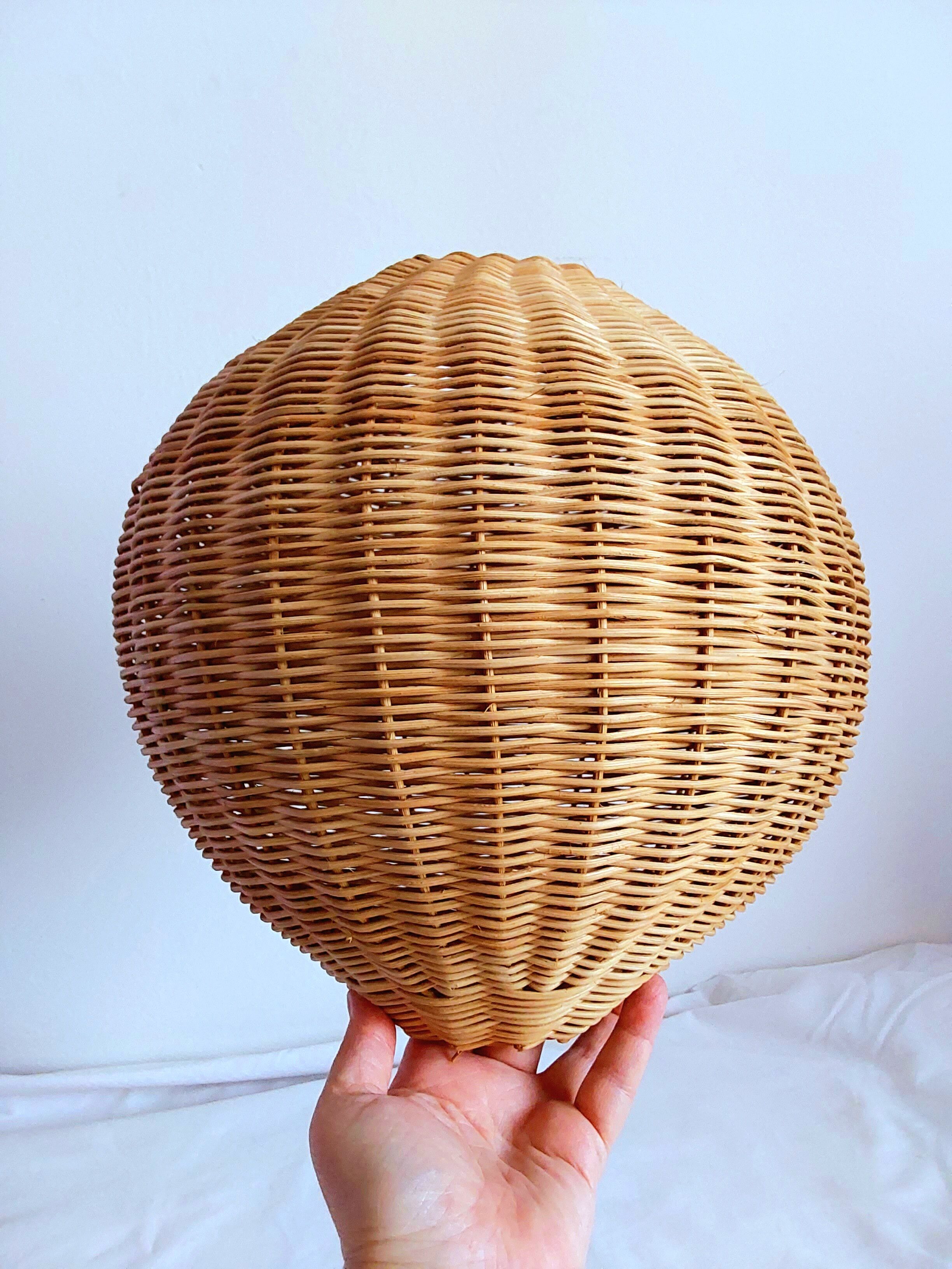 Vintage wicker light