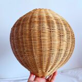 Vintage wicker light