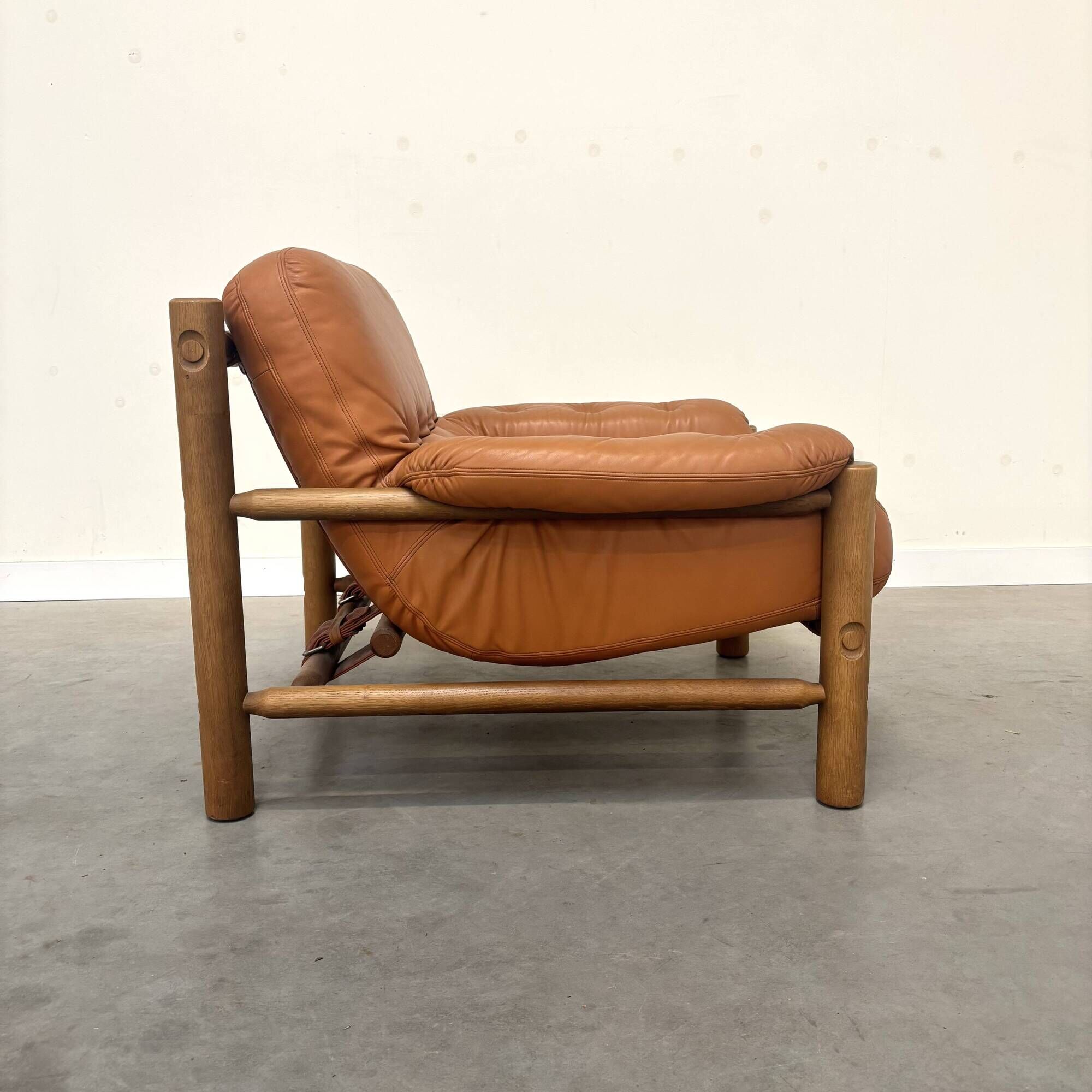 Vintage Brutalist, Brazilian style lounge chair, 1960s