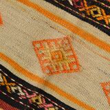 6x11 Turkish Vintage Kilim Rug, 186x342Cm