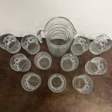 Ensemble verre à whisky  prefontaines