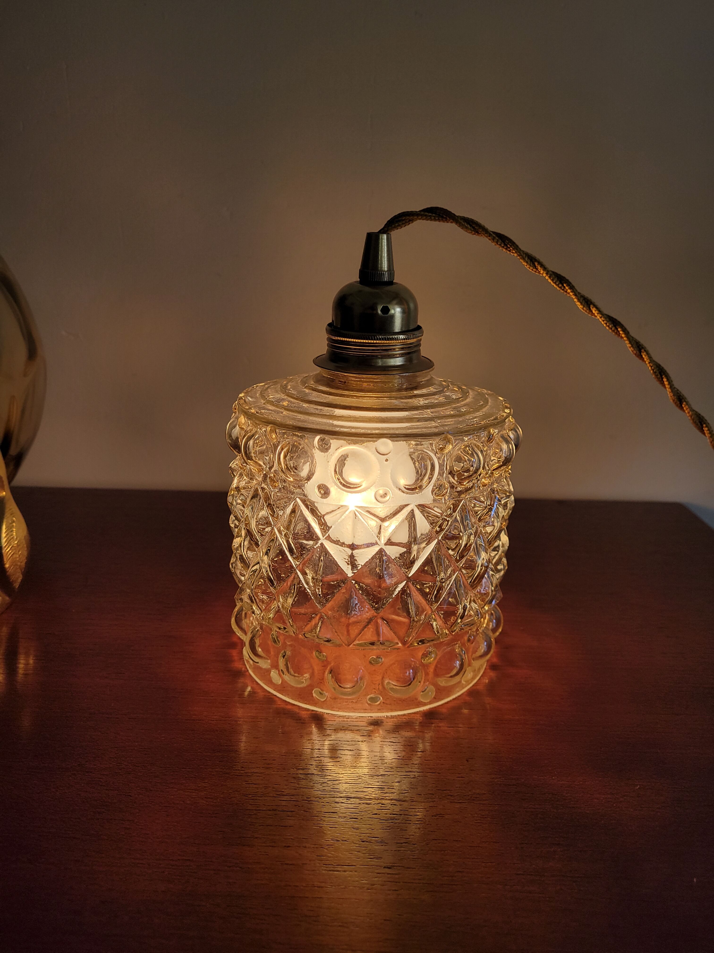 Vintage walking lamp