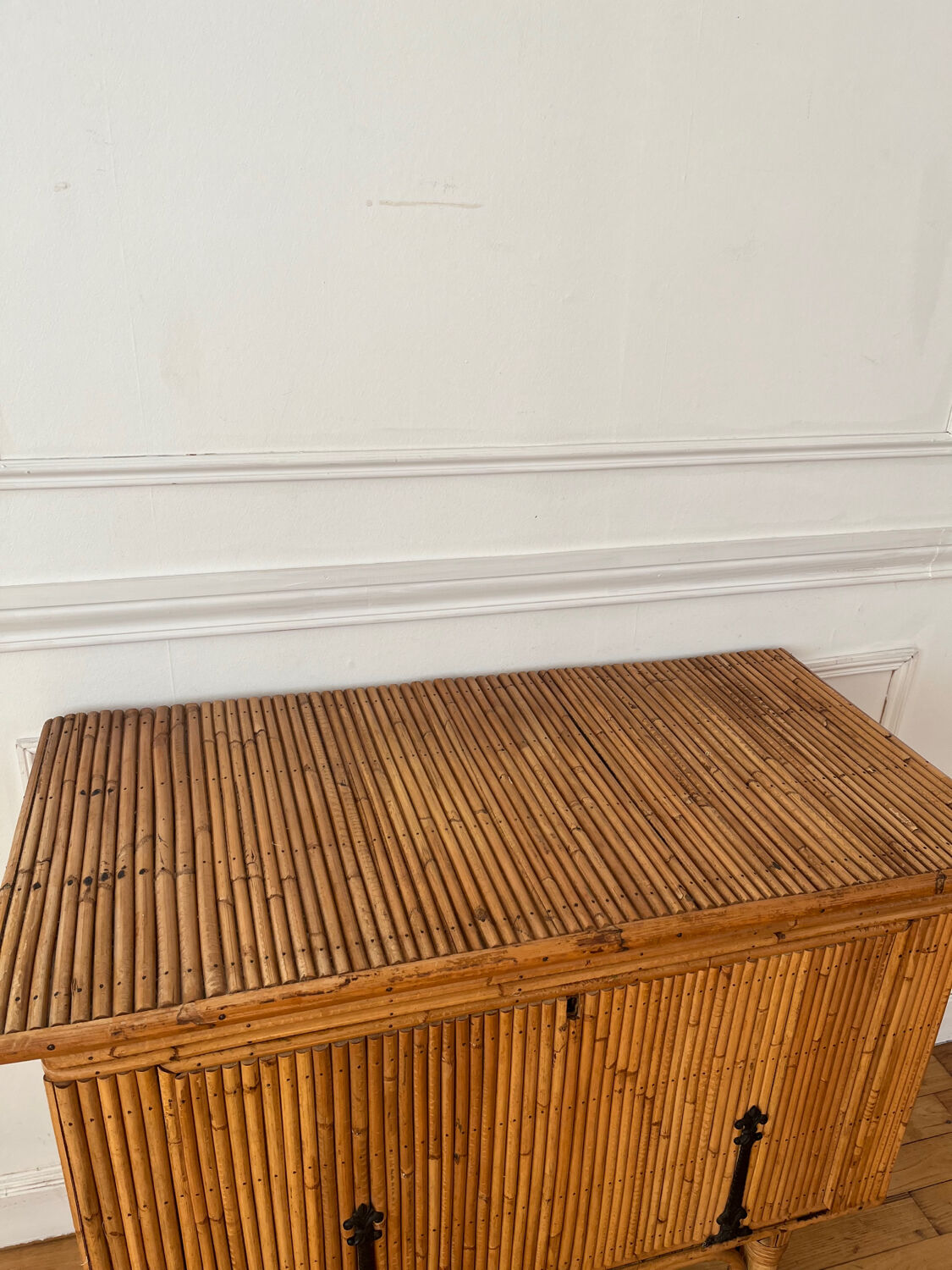Vintage rattan bar furniture