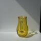 Pichet vintage en verre jaune