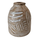 Mini vase in raw stoneware