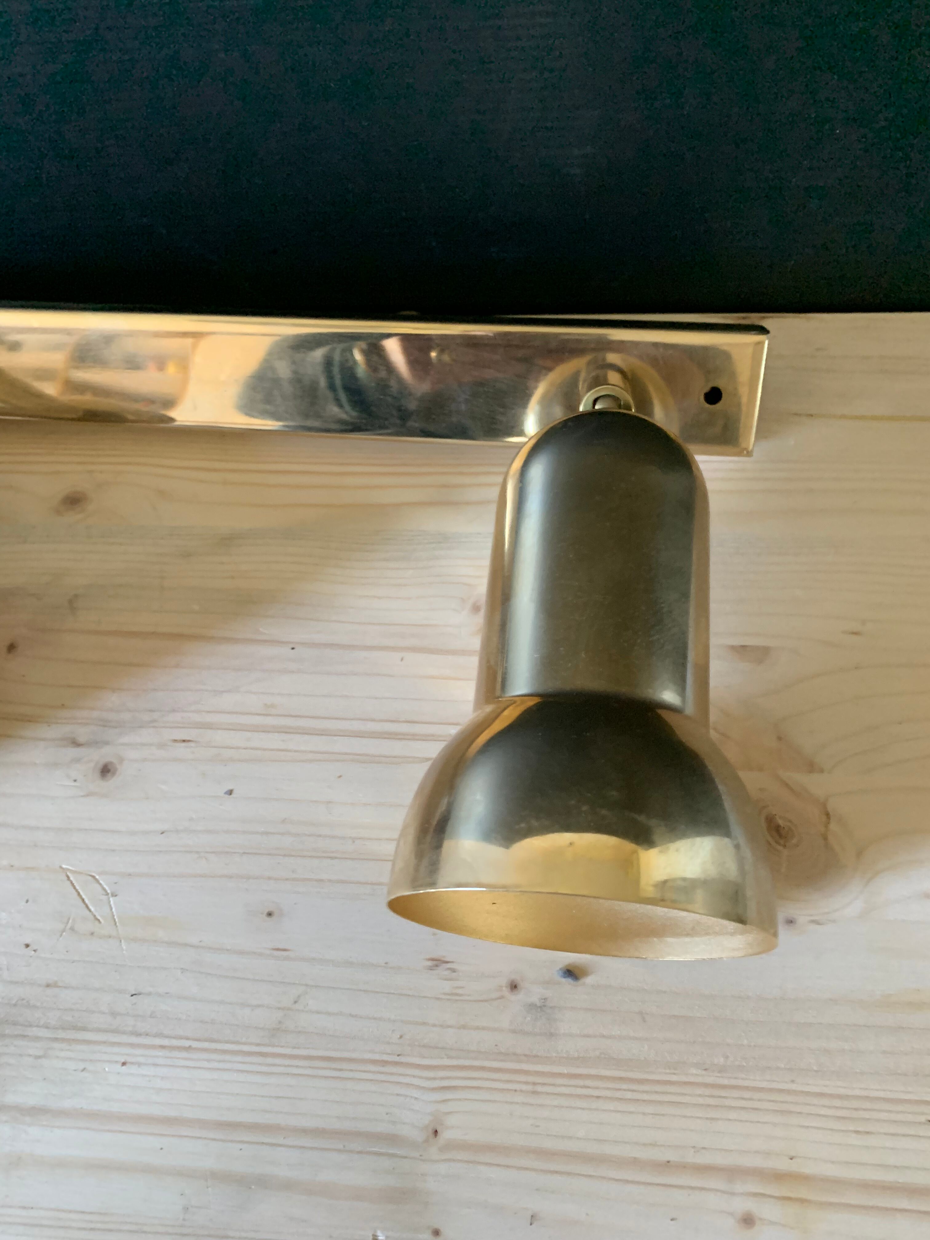 Wall lamp golden spots