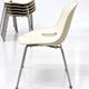 Set of 6 stackable chairs "Lola" by Syn Design