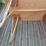 Vintage rattan table