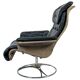 Authentic Söderbergs swivel lounge chair, made in Sweden - 1970s
