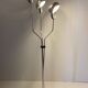 Vintage chromed floor lamp with three adjustable lights spots, Reggiani 1960s