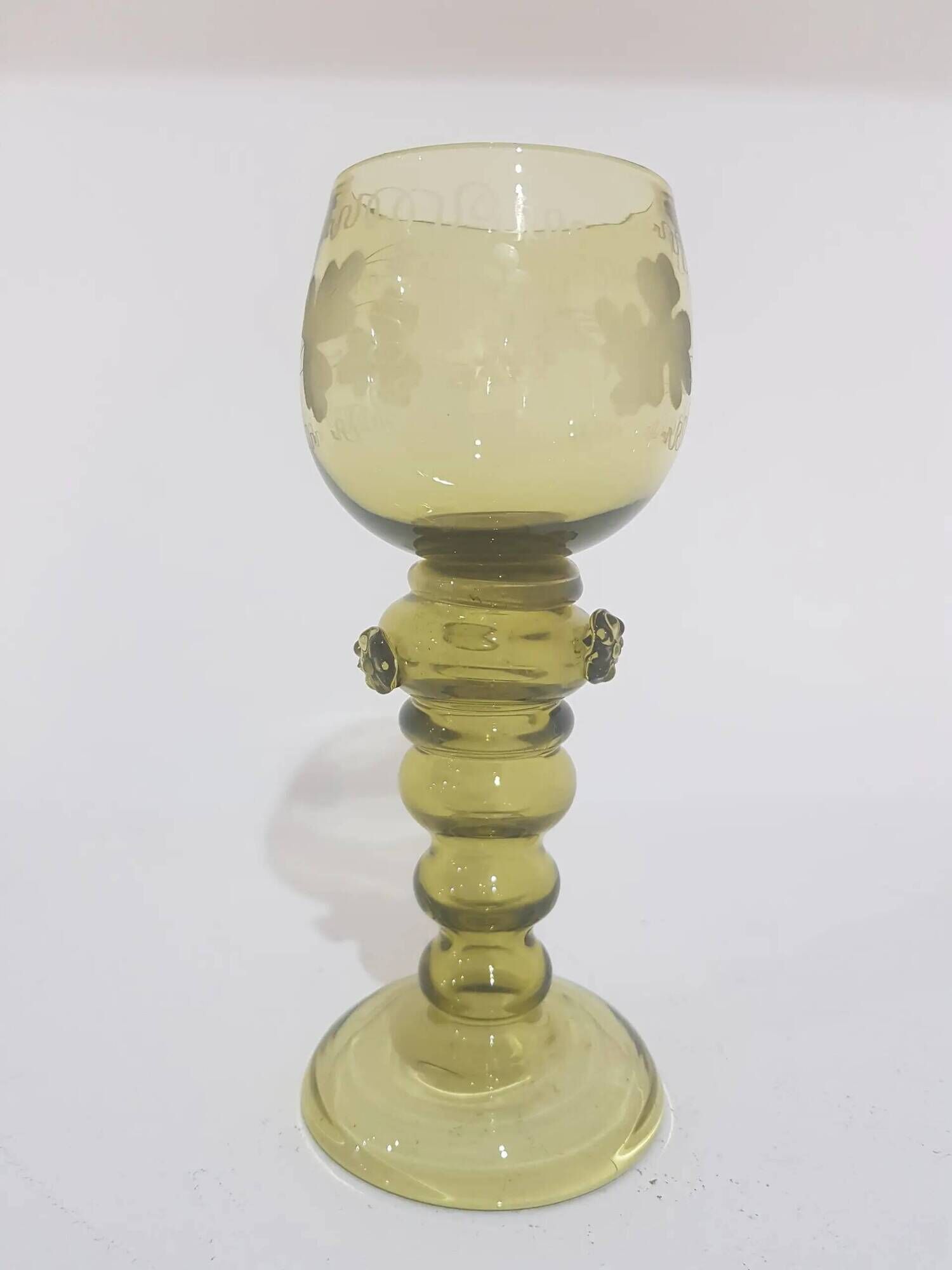Roemer glass / Theresienthal / Michael von Poschinger / Germany / early 20t