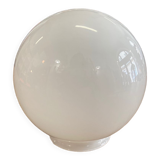 White opaline globe 14cm