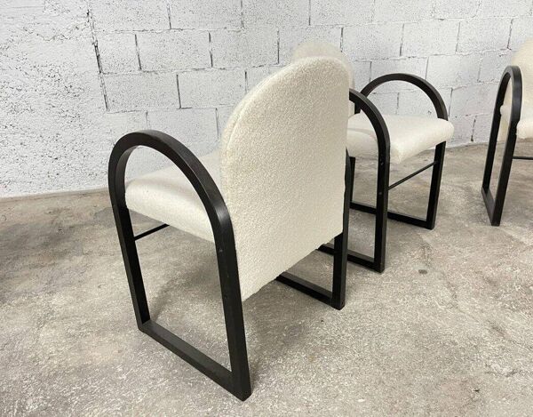 Quatre fauteuils Bauhaus années 1930