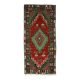 Grand Kilim Turc Yoruk Vintage 158x342 cm Geometrique Tisse Main