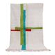 Tapis beni ouarine fait main traditionnel 250cmx150cm