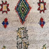 Tapis Berbère Boucherouite coloré - 119 x 224 cm