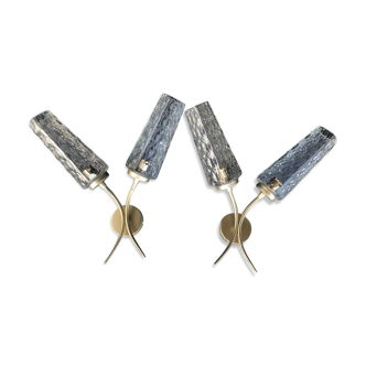 Pair of wall lamps
