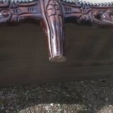 Banquette 3 places style Baroque Rococo