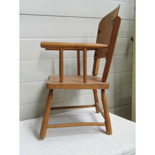 Wooden children's chair
