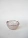 Bubble glass ashtray from Biot, pink, 1960