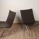 Pair of PK22 armchairs by Poul Kjaerholm for Fritz Hansen