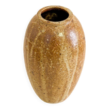 stoneware vase, signed, 1970 - 21 X 15 cm