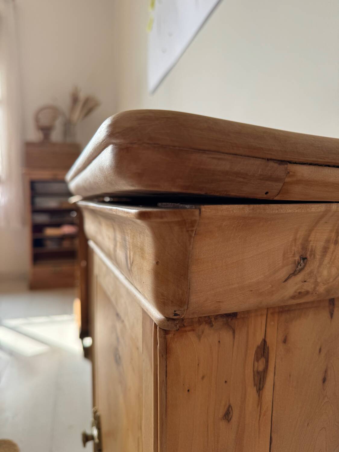 Old small jam cupboard or period bedside cabinet