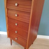 Vintage Scandinavian teak chiffonnier