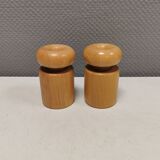 Rare Salt and pepper set designed by R. Nissen Denmark 1960-70s