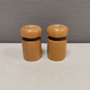 Rare Salt and pepper set designed by R. Nissen Denmark 1960-70s