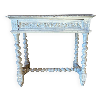 19th century Jacobean style drawer table