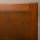 Art Deco Amsterdam School Nightstands pair in oak and glass, 1930s Netherla