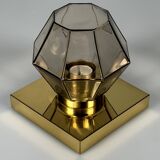 1960s 1970s Wall Sconce Wall Light from Glashütte Limburg Germany Design