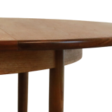Round g-plan vintage dining table extendable 'breadsell'