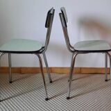 Lot of formica chairs