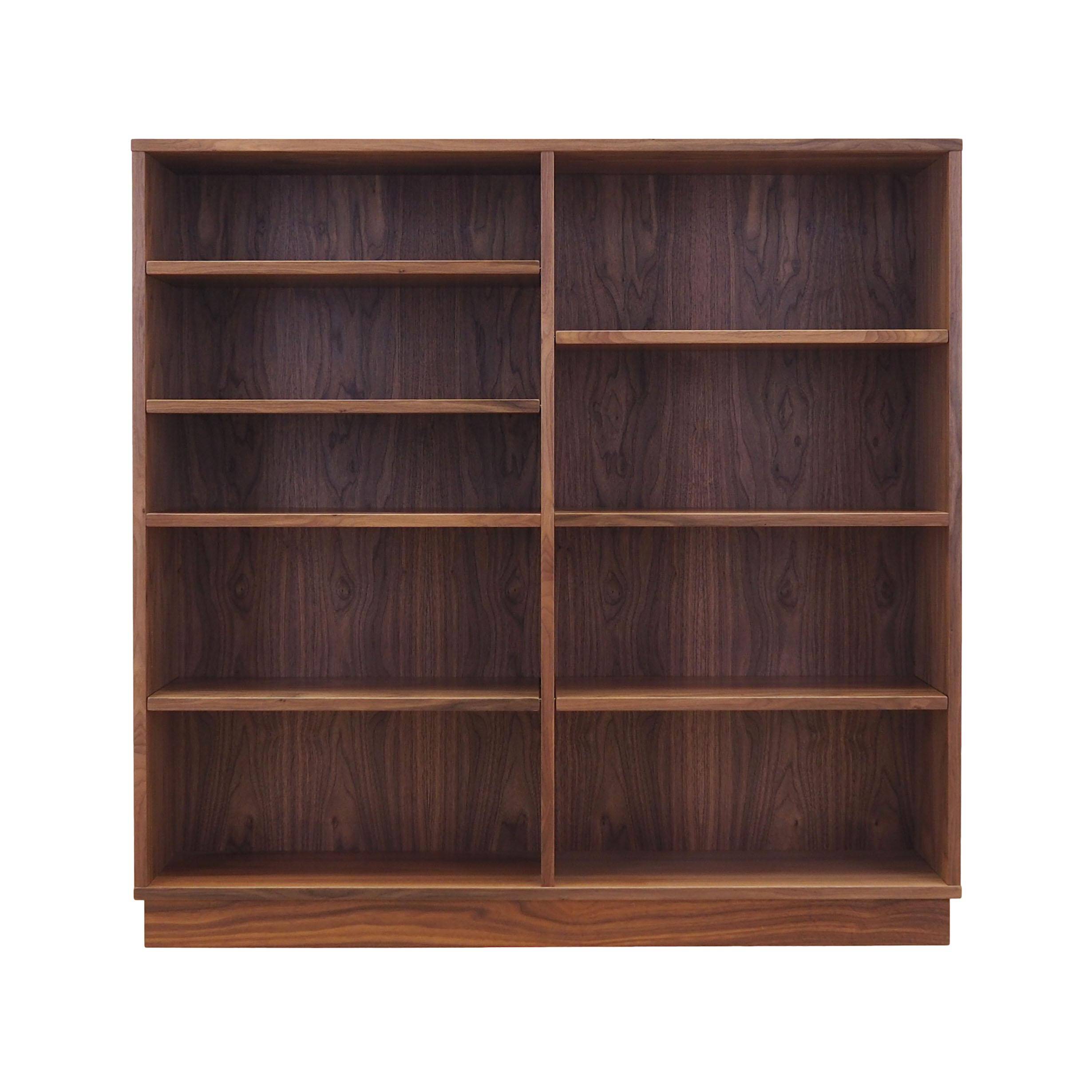 Walnut library, Scandinavian design