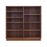 Walnut bookcase, Scandinavian design