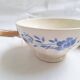 Blue and white vintage bowl
