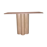 Console travertine circa 1980