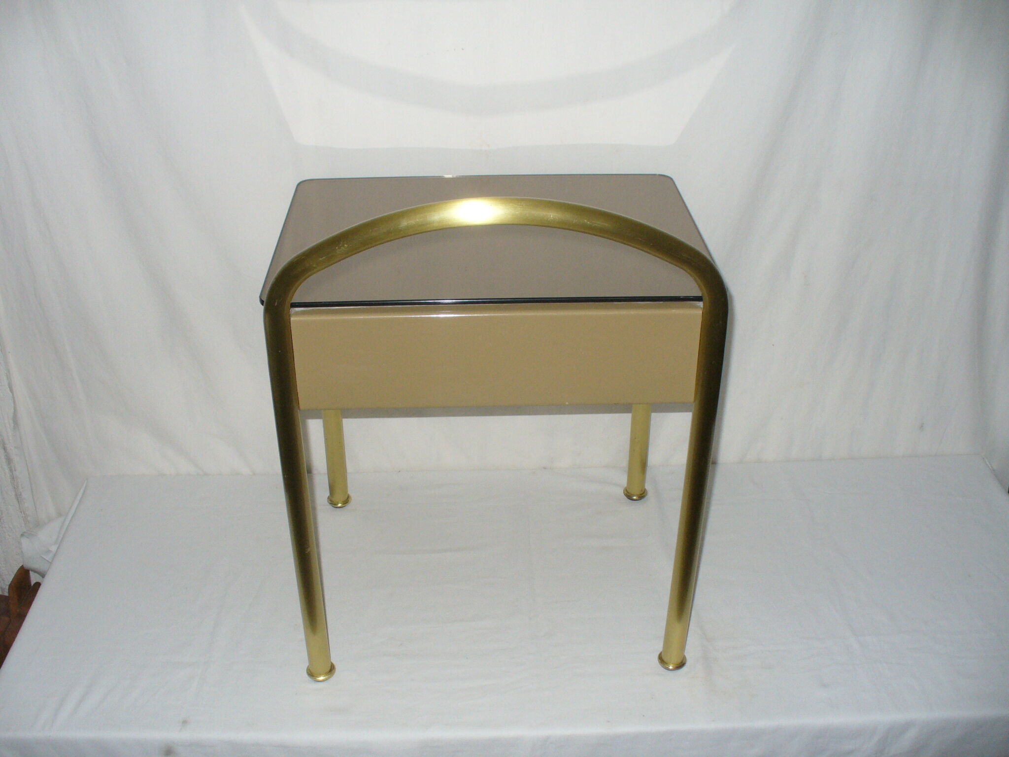 Mirror bedside table from the 70s