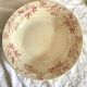 Round ironstone dish St Amand Anemone