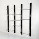 Speedy modular shelving unit by Alberto Rosselli for Saporiti, 1970