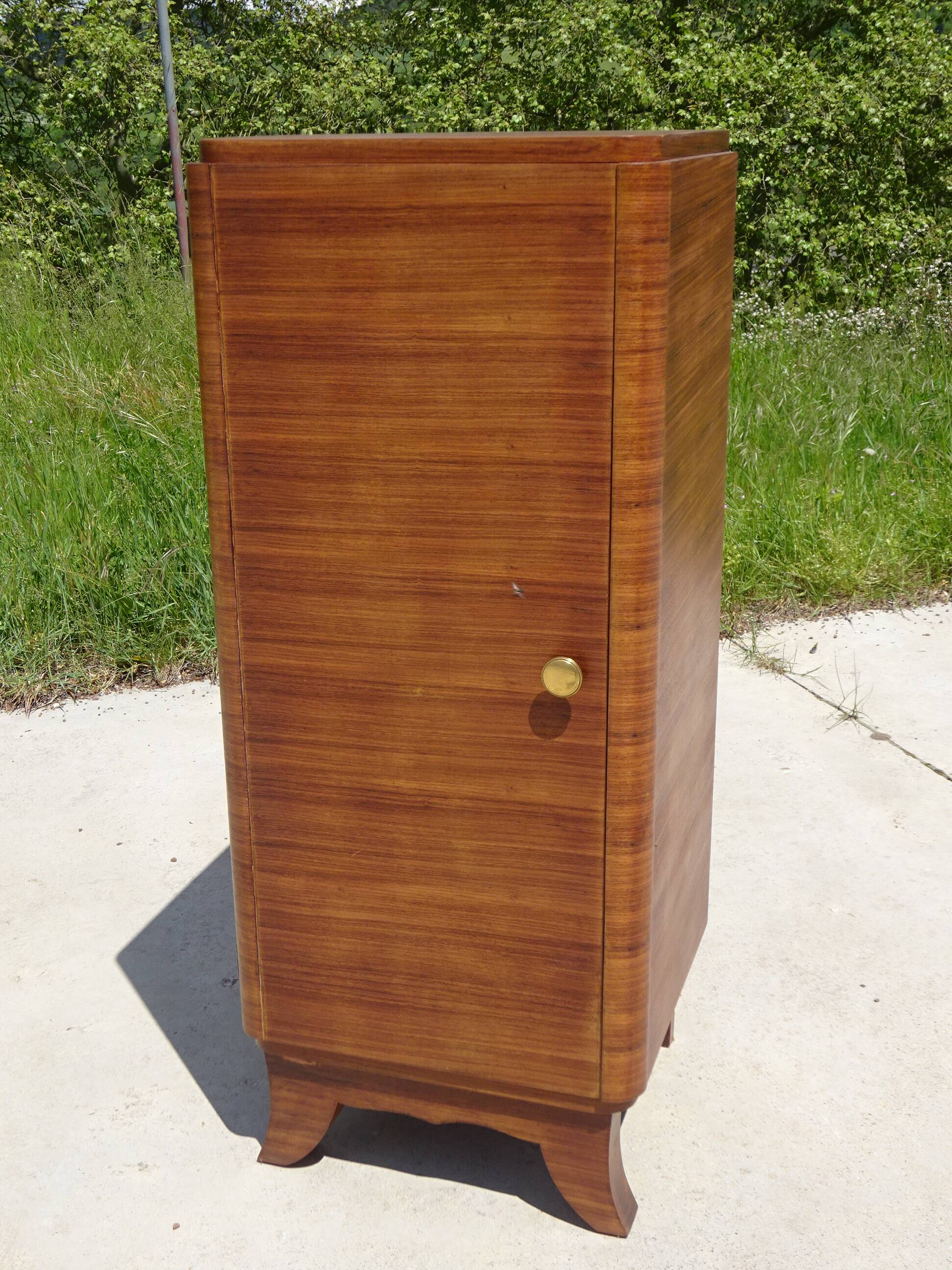 Art Deco column furniture, filing cabinet