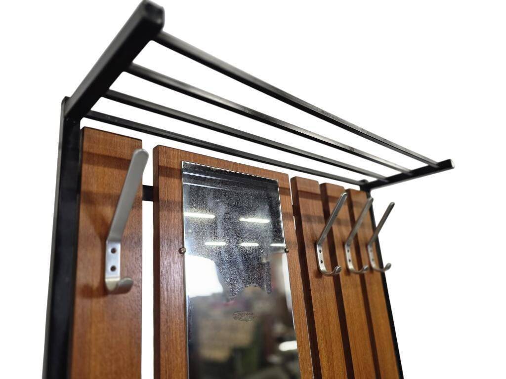 Vintage portemanteau sur pied haut / portemanteau de sol