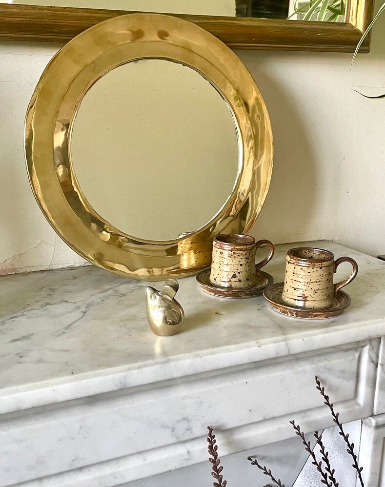 Set of 6 cups in pyrity