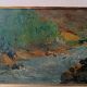 Oil painting on cardboard, dated and unsigned, late 19th century, Italian school