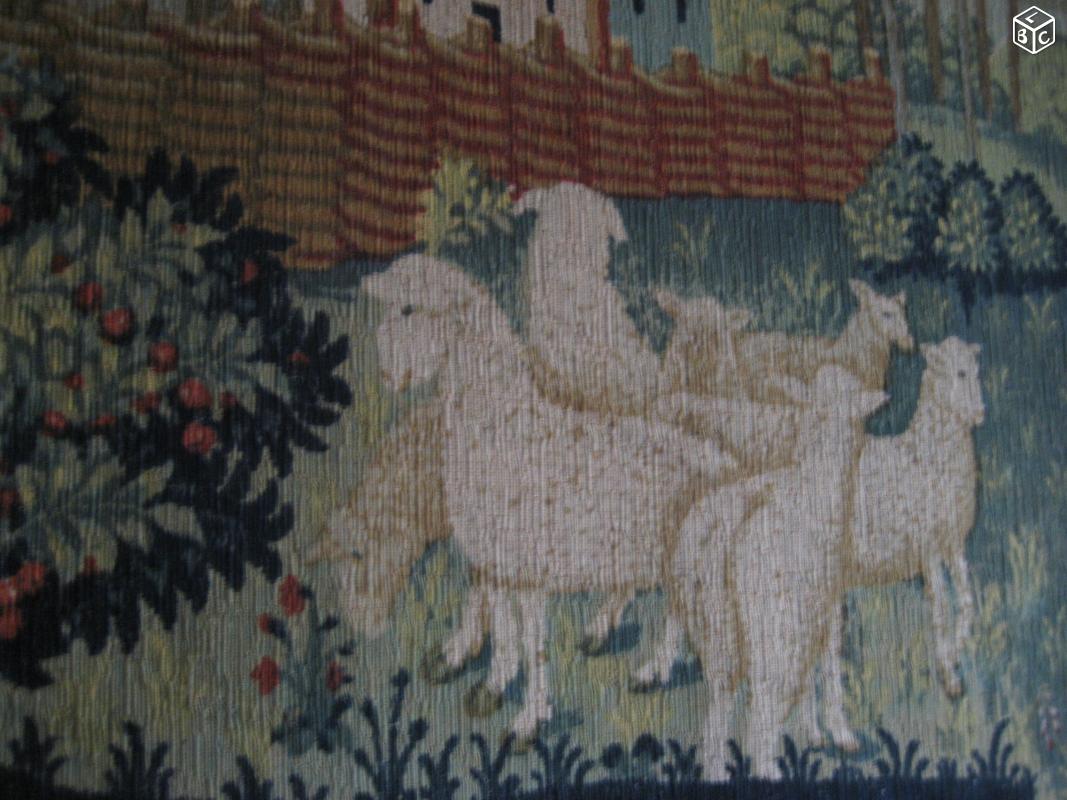 AUBUSSON Robert FOUR wall tapestry